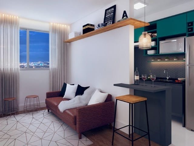 Foto do Apartamento - Apartamento à venda 2 Quartos, 1 Vaga, 40.2M², Jardim Gilda Maria, São Paulo - SP | Topázio | Lares e Andares Imóveis