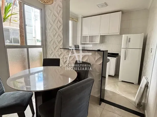 Apartamento 2 quartos e 1 banheiro, para alugar, no bairro Parque Senhor do Bonfim em Taubaté