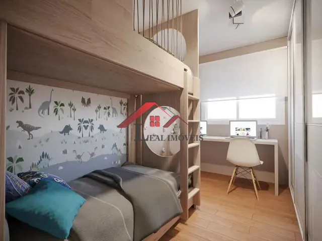 Apartamento com 47m² 2 quartos e 1 banheiro, à venda, no bairro Vila Guiomar em Santo André