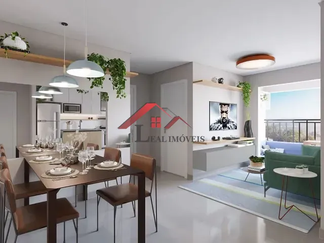 Apartamento com 47m² 2 quartos e 1 banheiro, à venda, no bairro Vila Guiomar em Santo André