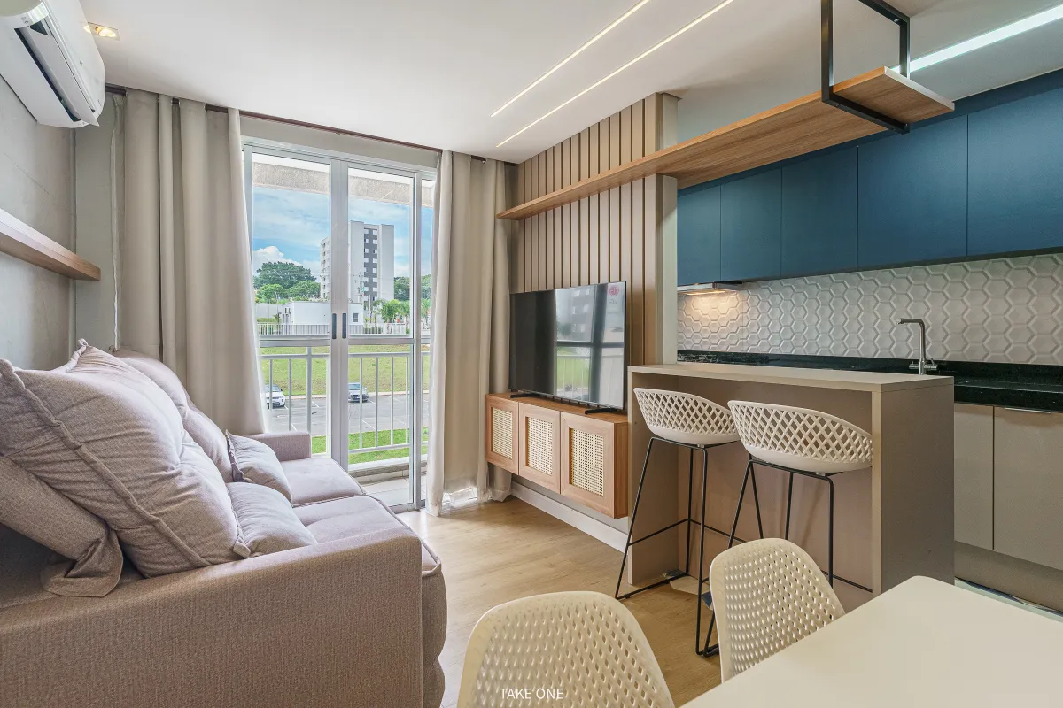 Apartamento para venda em Jardim das Cerejeiras com 2 quartos, 45m²