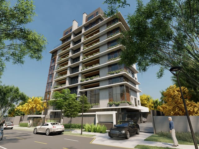 Apartamento 3 quartos e 4 banheiros, à venda, no bairro Cabral em Curitiba