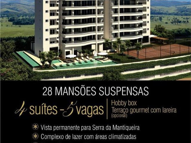 Foto do Apartamento - Apartamento à venda 4 Quartos, 4 Suites, 5 Vagas, 377.95M², Condomínio Residencial Colinas do Paratehy, São José dos Campos - SP | Mansões da Serra - Urbanova | RUSSI IMÓVEIS