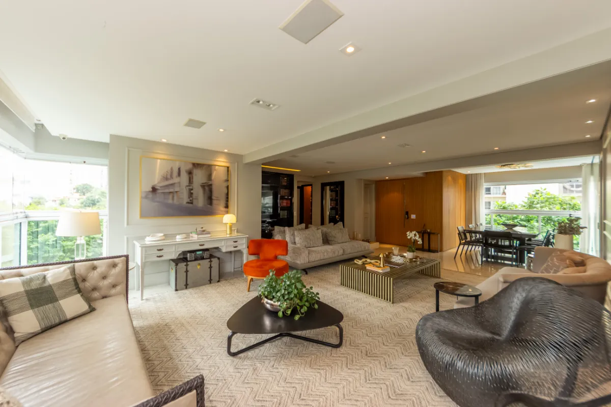 Apartamento para venda em Chácara Klabin com 3 quartos, sendo 3 suítes, 198m²