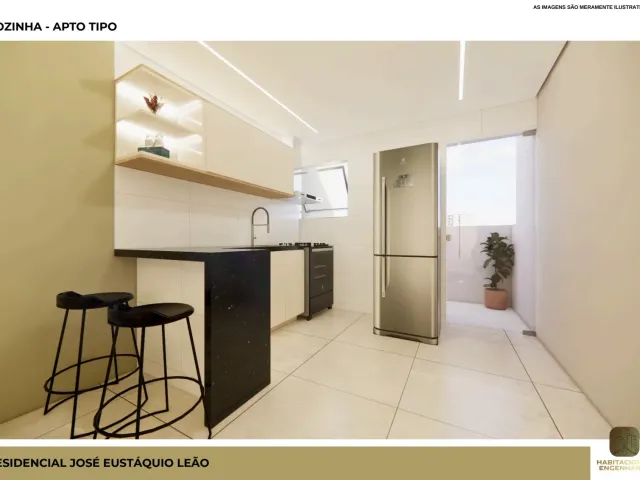 Apartamento com 73m² 2 quartos e 1 banheiro, à venda, no bairro Santa Mônica em Belo Horizonte