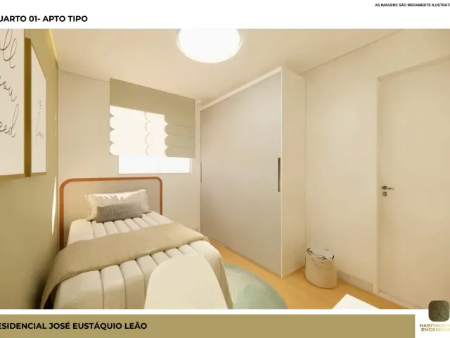 Apartamento com 73m² 2 quartos e 1 banheiro, à venda, no bairro Santa Mônica em Belo Horizonte