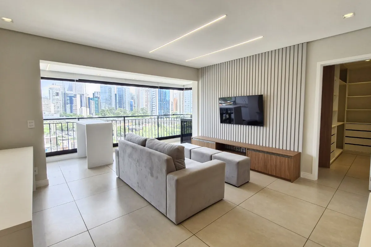 Apartamento para venda em Brooklin com 1 quarto, sendo 1 suíte, 64m²
