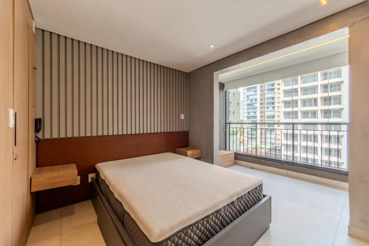 Apartamento para venda em Campo Belo com 1 quarto, 25m²