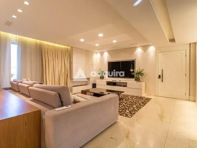 Apartamento com 350m² 4 quartos e 4 banheiros, à venda, no bairro Centro em Ponta Grossa
