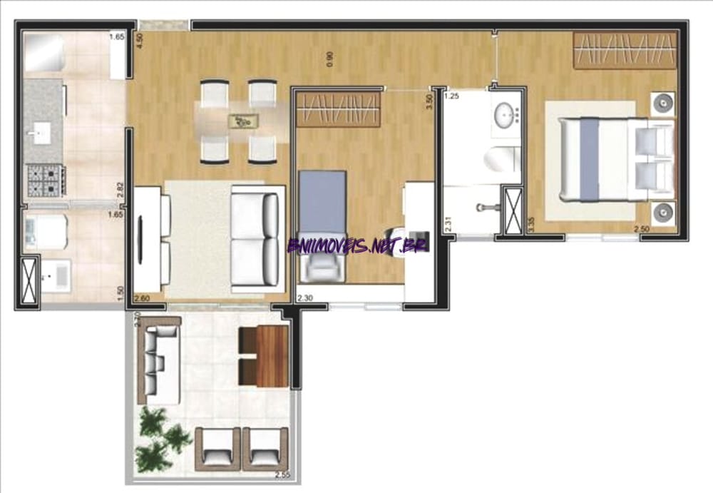 Apartamento, 2 quartos, 58 m² - Foto 16