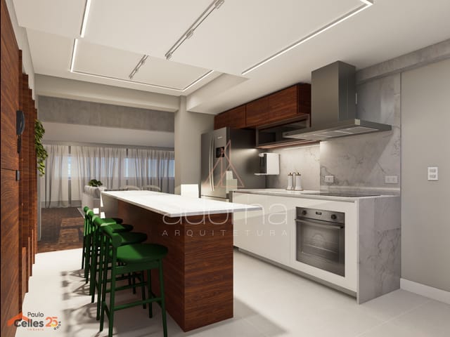 Apartamento 4 quartos e 3 banheiros, à venda, no bairro Batel em Curitiba