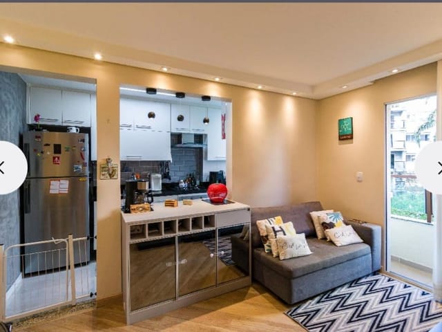 Apartamento com 48m² 2 quartos e 1 banheiro, para alugar, no bairro Jardim Ampliação em São Paulo