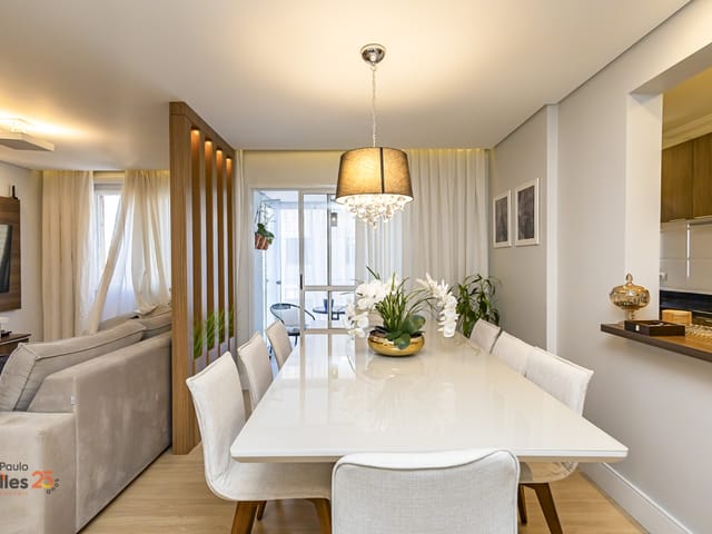 Apartamento 3 quartos e 3 banheiros, à venda, no bairro Novo Mundo em Curitiba