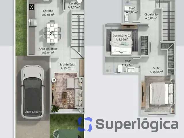 Apartamento 3 quartos e 2 banheiros, à venda, no bairro Nova Esperança em Balneário Camboriú