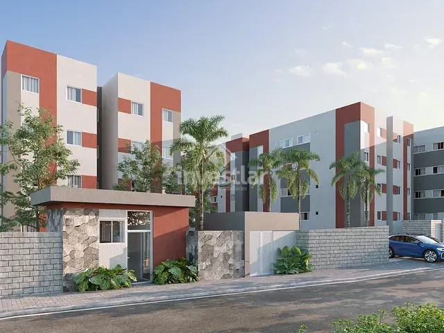 Apartamento 2 quartos e 1 banheiro, à venda, no bairro Três Irmãs em Campina Grande