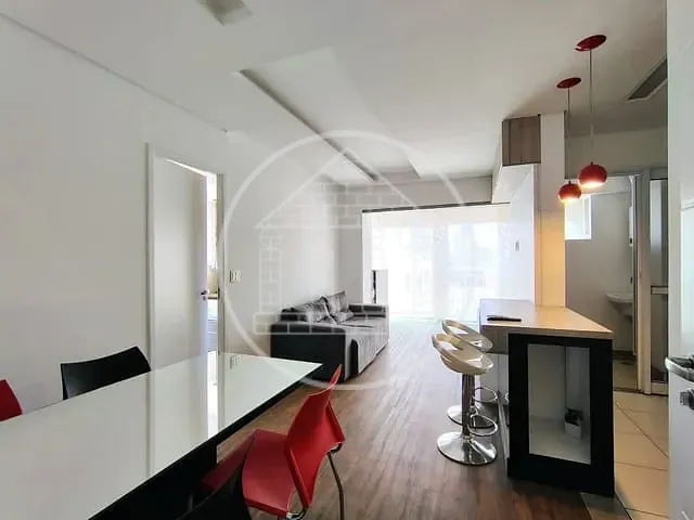Apartamento com 50m² 1 quarto e 2 banheiros, para alugar, no bairro Vila Cordeiro em São Paulo