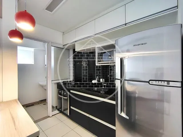 Apartamento com 50m² 1 quarto e 2 banheiros, para alugar, no bairro Vila Cordeiro em São Paulo