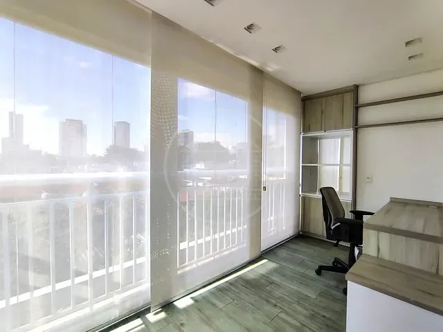 Apartamento com 50m² 1 quarto e 2 banheiros, para alugar, no bairro Vila Cordeiro em São Paulo