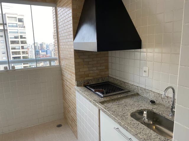 Foto do Apartamento - Apartamento com 1 dormitório, varanda gourmet, cozinha americana, lavanderia, 1 vaga lazer ao lado do metrô V. Mariana | Paulista Imóveis.