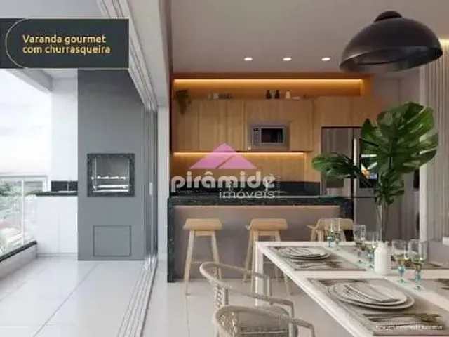 Apartamento com 80m² 2 quartos e 3 banheiros, à venda, no bairro Itaguá em Ubatuba