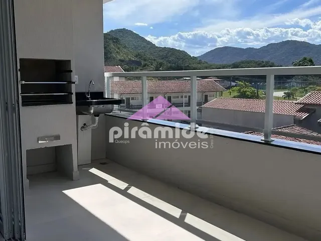Apartamento com 80m² 2 quartos e 3 banheiros, à venda, no bairro Itaguá em Ubatuba