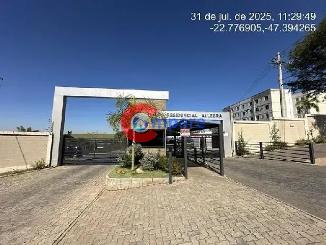 Apartamento com 45m² 2 quartos e 1 banheiro, à venda, no bairro Jardim Vista Alegre em Santa Barbara D'oeste