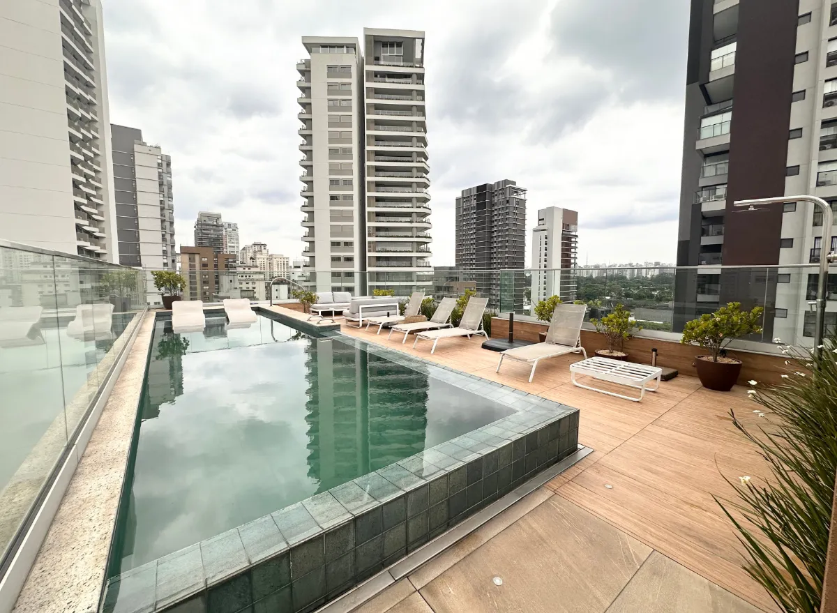 Apartamento para venda em Indianópolis com 1 quarto, 25m²
