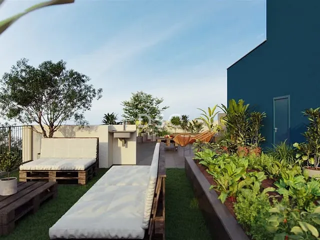 Apartamento com 32m², à venda, no bairro Bacacheri em Curitiba