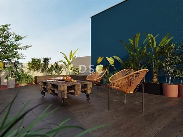 Apartamento com 32m², à venda, no bairro Bacacheri em Curitiba