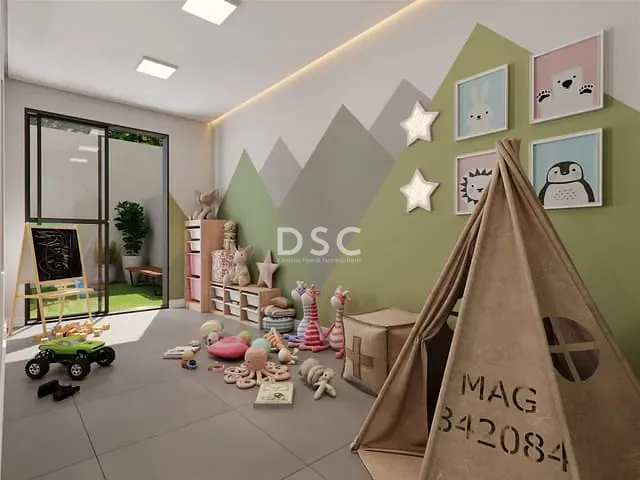 Apartamento com 32m², à venda, no bairro Bacacheri em Curitiba