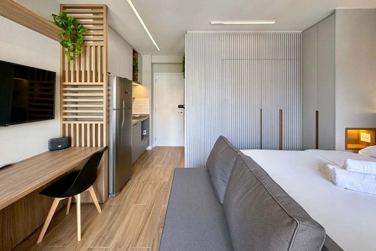 Apartamento para venda em Campo Belo com 1 quarto, 24m²