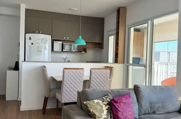 Apartamento para venda em Alphaville Empresarial com 1 quarto, sendo 1 suíte, 58m²