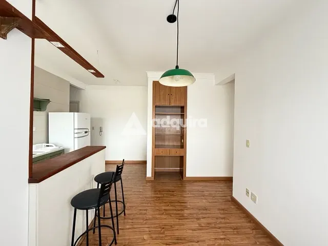 Apartamento com 64m² 2 quartos e 1 banheiro, para alugar, no bairro Orfãs em Ponta Grossa