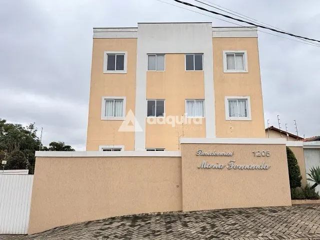 Apartamento com 64m² 2 quartos e 1 banheiro, para alugar, no bairro Orfãs em Ponta Grossa