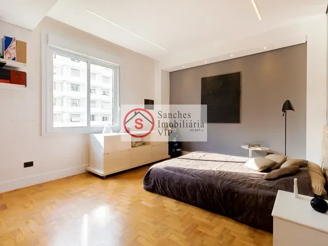 Apartamento 3 quartos e 2 banheiros, à venda, no bairro Consolação em São Paulo