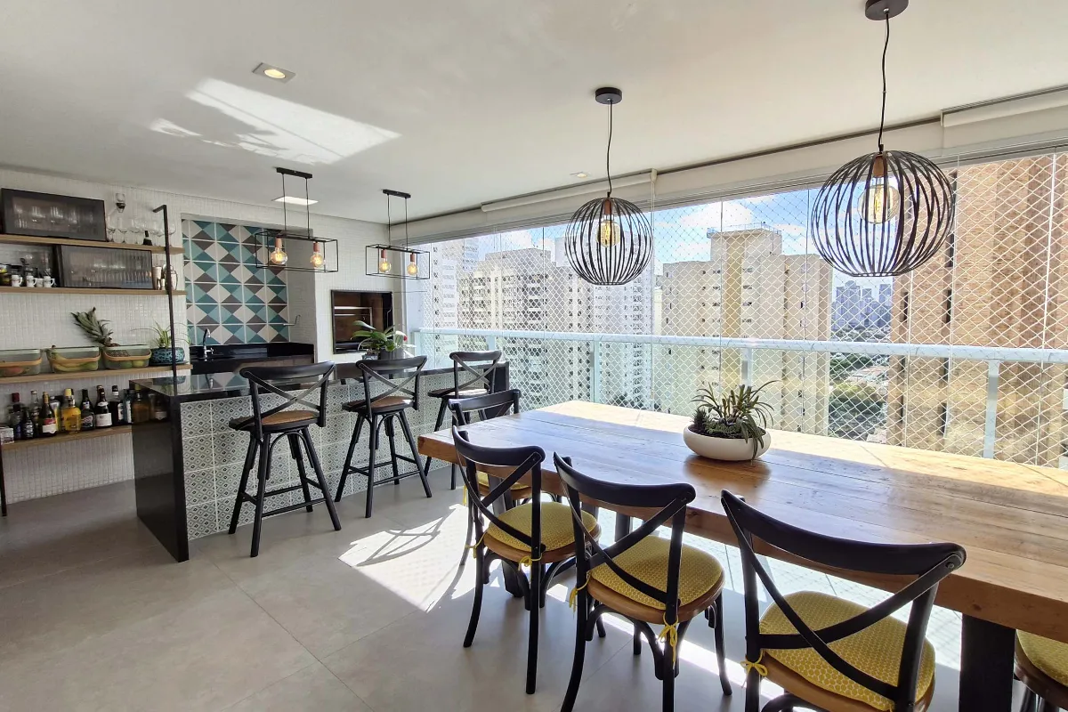 Apartamento para venda em Brooklin com 3 quartos, sendo 3 suítes, 164m²