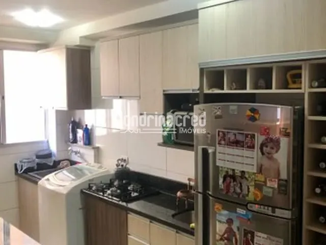 Apartamento com 55m² 2 quartos e 1 banheiro, à venda, no bairro Conjunto Habitacional Santiago II em Londrina