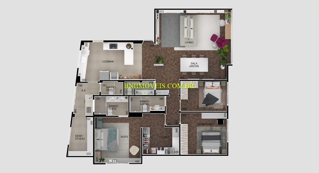 Apartamento, 3 quartos, 5000 m² - Foto 10