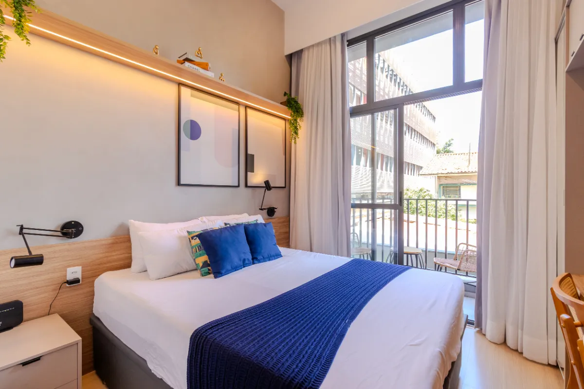 Apartamento para venda em Santo Amaro com 1 quarto, 25m²