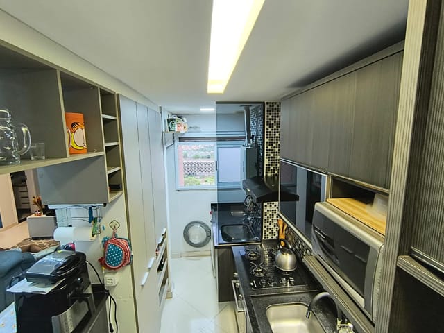 Apartamento com 69m² 2 quartos e 2 banheiros, à venda, no bairro Jardim Henriqueta em Taboão da Serra