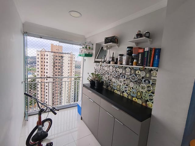 Apartamento com 69m² 2 quartos e 2 banheiros, à venda, no bairro Jardim Henriqueta em Taboão da Serra