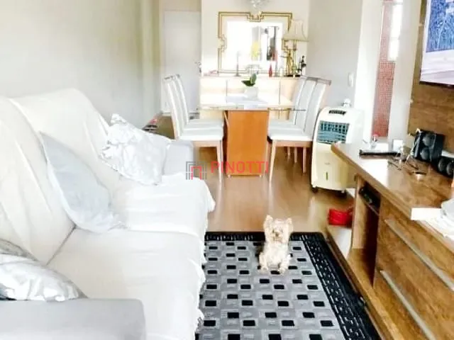 Apartamento 3 quartos e 2 banheiros, à venda, no bairro Vila Valparaíso em Santo André