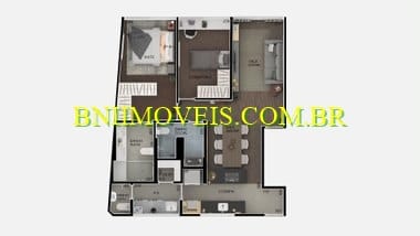 Apartamento, 2 quartos, 86 m² - Foto 8