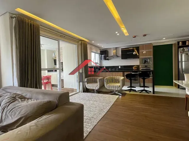 Apartamento com 101m² 2 quartos e 2 banheiros, à venda, no bairro Campestre em Santo André