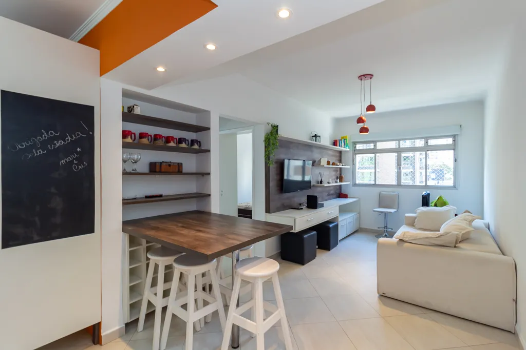 Apartamento para venda em Moema com 1 quarto, 52m²