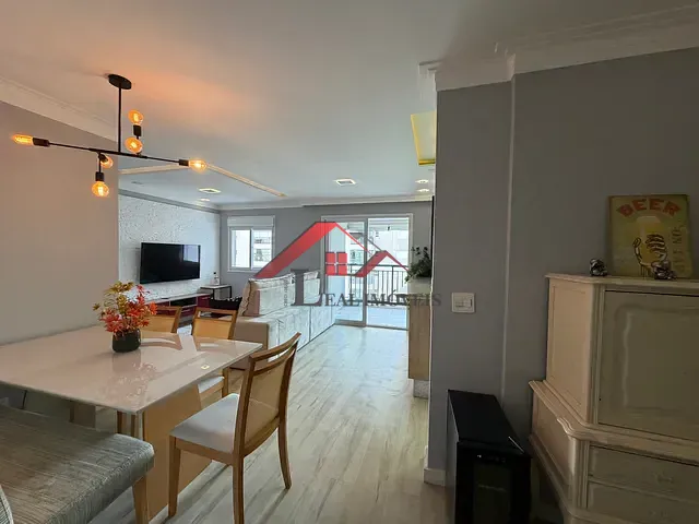Apartamento com 70m² 2 quartos e 2 banheiros, para alugar, no bairro Campestre em Santo André