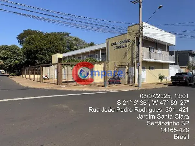 Apartamento com 60m² 2 quartos e 1 banheiro, à venda, no bairro Jardim Santa Bírbara em Sertaozinho