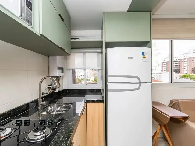 Apartamento 1 quarto e 1 banheiro, para alugar, no bairro São Francisco em Curitiba