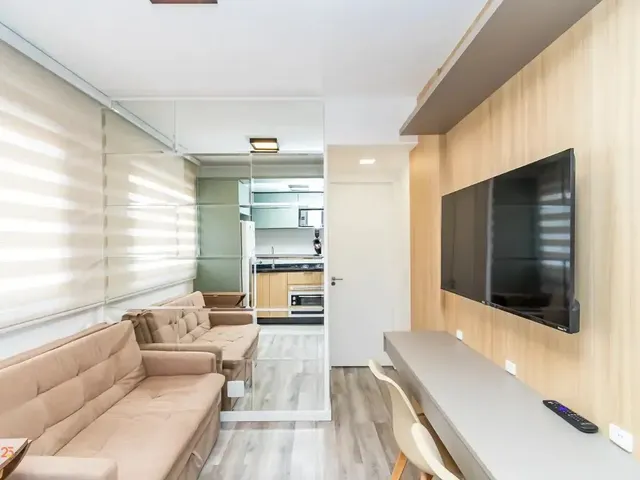 Apartamento 1 quarto e 1 banheiro, para alugar, no bairro São Francisco em Curitiba
