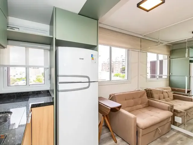 Apartamento 1 quarto e 1 banheiro, para alugar, no bairro São Francisco em Curitiba